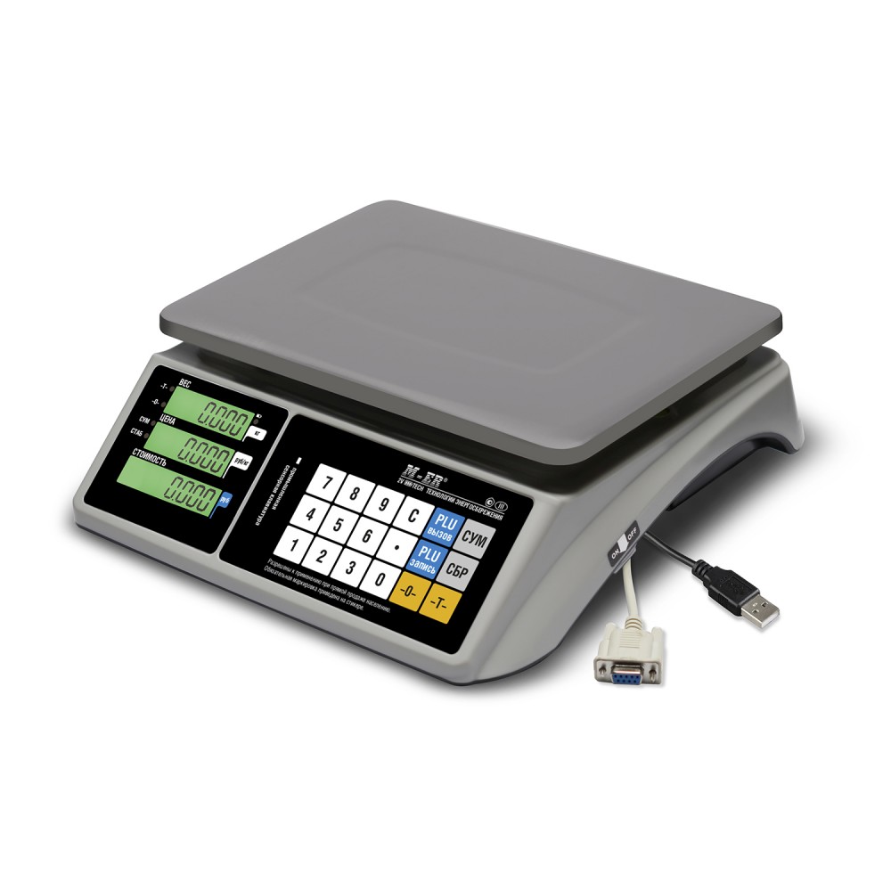 Торговые настольные весы M-ER 328 AC-15.2 