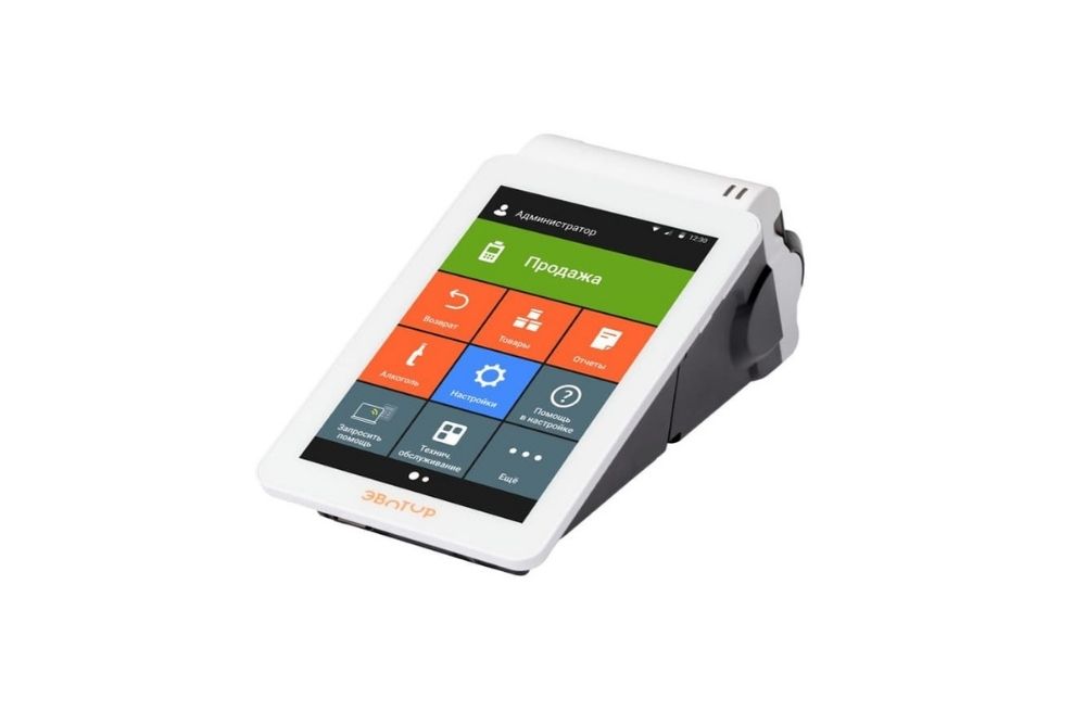 Онлайн касса - pos система Онлайн касса ЭВОТОР 7.2 ФН 15